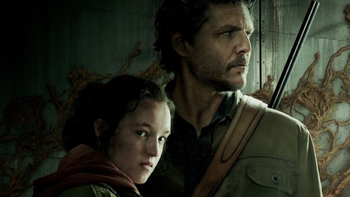 The Last of Us character poster: Bella Ramsay as Ellie, Pedro Pascal as Joel