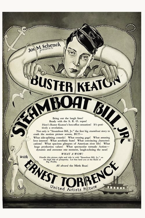Steamboat Bill, Jr. poster