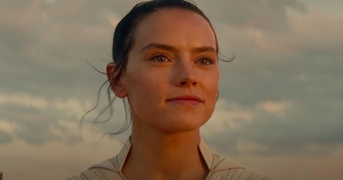 Rey ending the Skywalker saga.