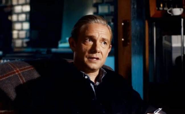 Martin Freeman plays Dr. Watson in Sherlock. 