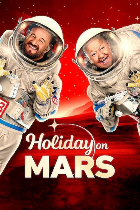 Urlaub auf dem Mars-Plakat