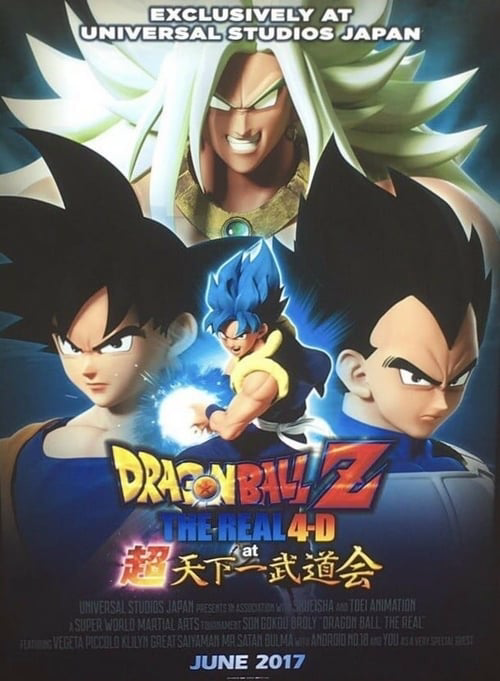 Dragon Ball Z: The Real 4-D at Super Tenkaichi Budokai poster