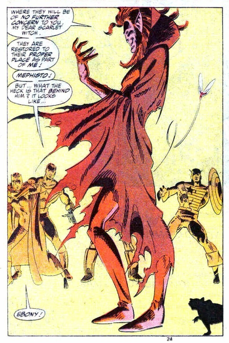 Mephisto and the Scarlet Witch