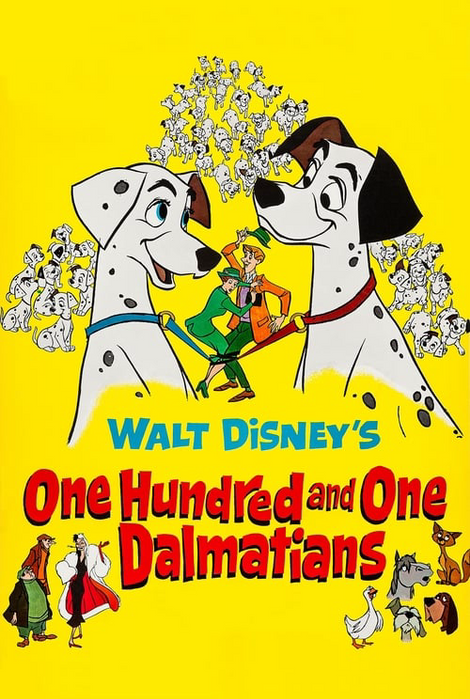 One Hundred and One Dalmatians poster