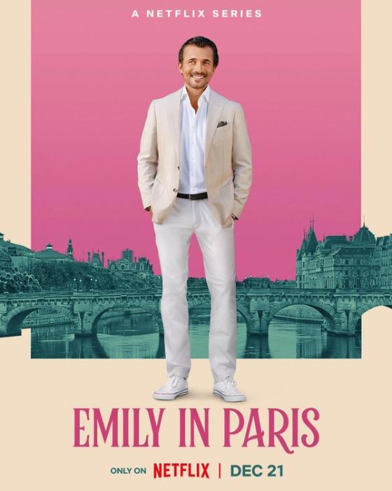 Netflix Drops Chic Character Posters For Emily in Paris Season 3