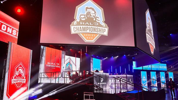 Halo Championship Series main stage at the Raleigh Kickoff Major