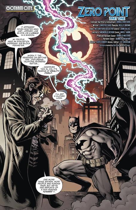 Batman/Fortnite: Zero Point #1 - First Page