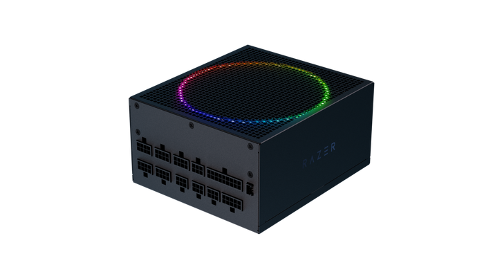 RazerCon Announced Products, product image of a black PSU
