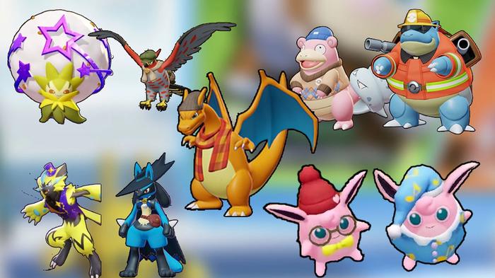 Every piece of Pokémon Unite Halloween Holowear available during the event.