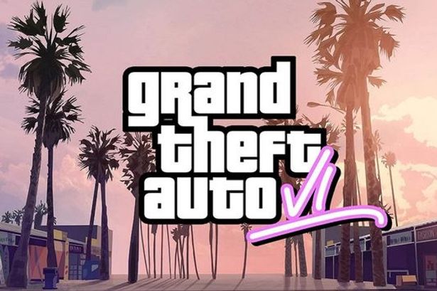 Image of a mock-up of the GTA 6 logo.