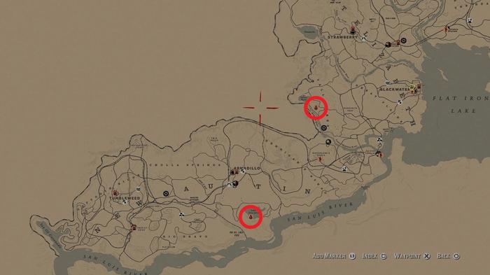 Red Dead Online Blood Money Update start map locations