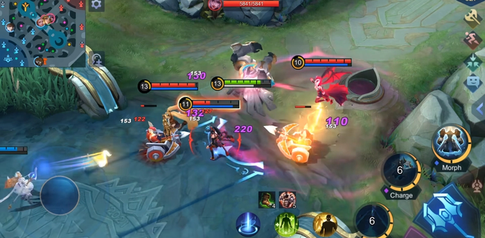 In-game screenshot of Mobile Legends featuring the upcoming hero, Edith in action.