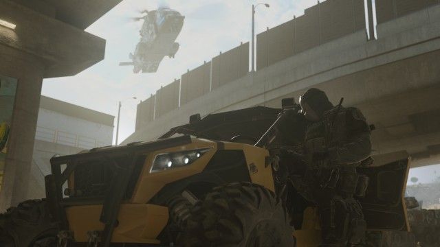 Modern Warfare 2 player entering vehicle