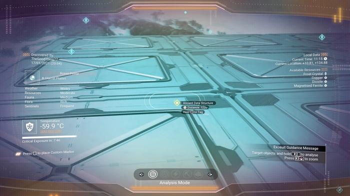 Locating an Ancient Data Structure in No Man's Sky