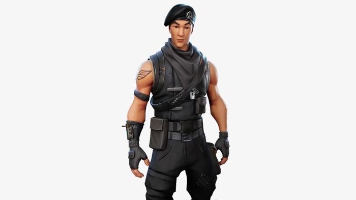Image of the Special Forces skin in Fortnite.