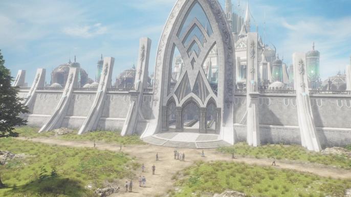 Stranger of Paradise Final Fantasy Origin Cornelia Castle