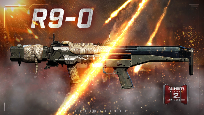 This image features the Epic Blueprint Master of Snakes for R9-0 Shotgun in COD: Mobile Season 8!