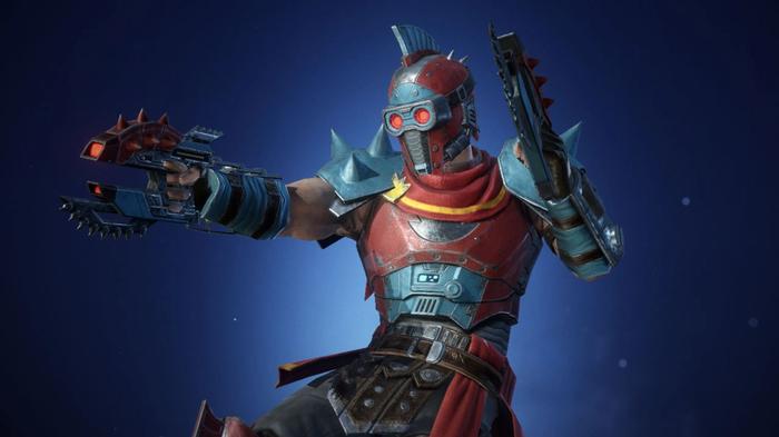 The Sakaar costume is one of the best for a Star-Lord build.