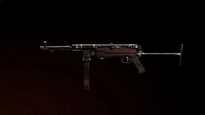 Image showing MP40 SMG from Warzone on dark background