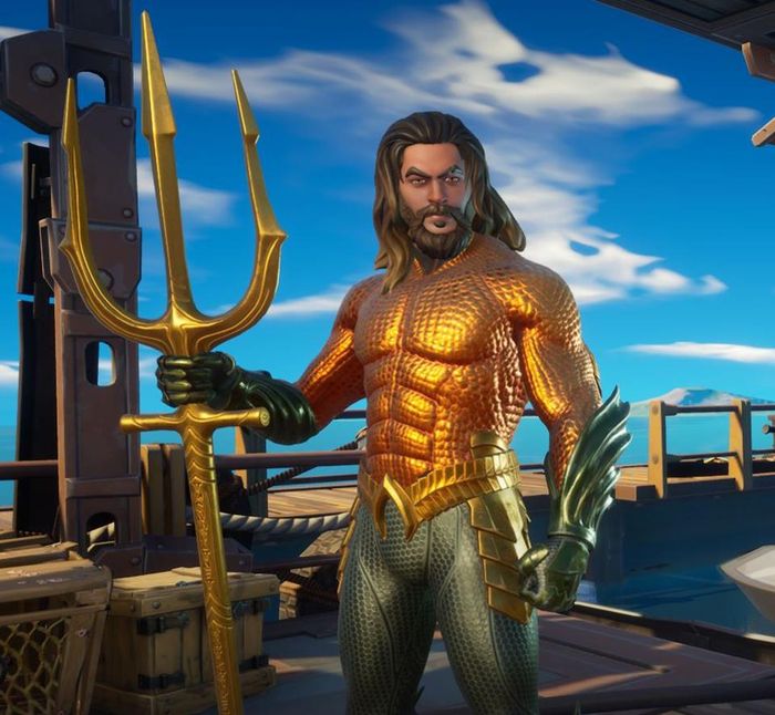 Arthur Curry makes his long-awaited appearance in Fortnite