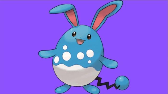 Azumarill in Pokemon Scarlet and Violet.