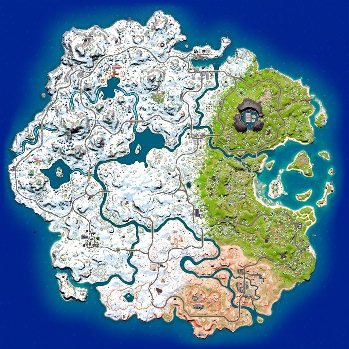 Fortnite Chapter 3 map