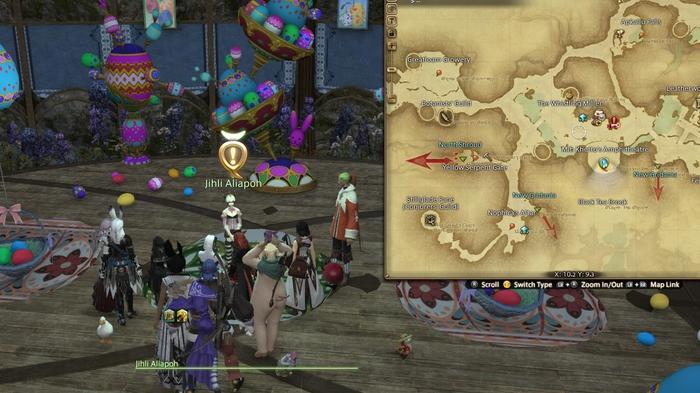 You can start the FFXIV Hatching Tide event in Mih Khetto's Amphitheatre in Old Gridania.