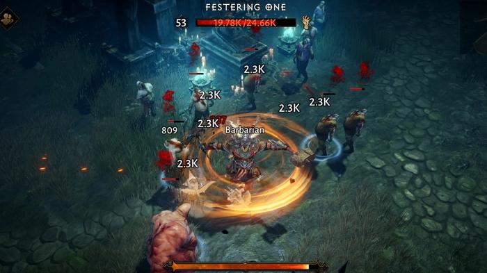 Whirlwind is one of the best skills for a Diablo Immortal Barbarian build.