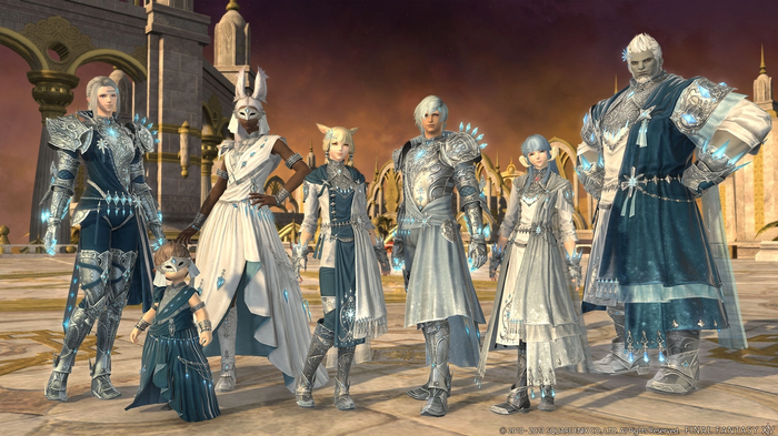 The loot available in the FFXIV Euphrosyne raid.