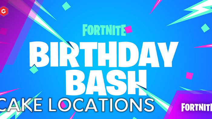 Fortnite Birthday Event All Cake Locations Where To Find Them Rewards And More