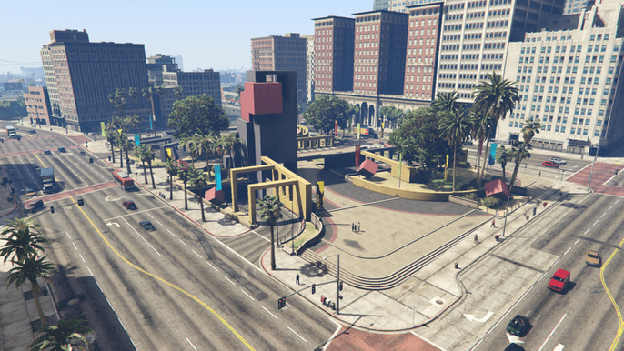Where To Find Legion Square In GTA Online