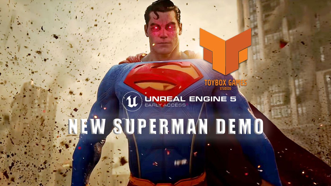 Game Developer Makes A Superman Game Demo Using Unreal Engine 5 And It's  Astonishing