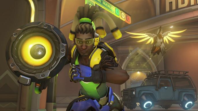 A promo screenshot for Overwatch.
