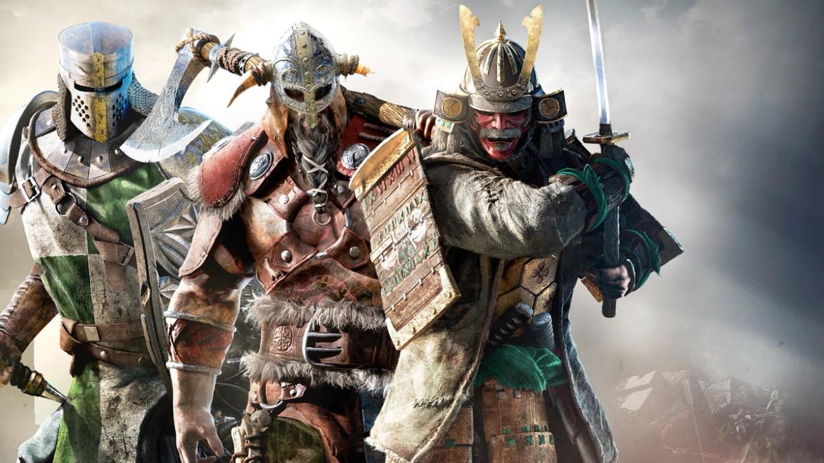 Image shwoing heroes from For Honor game