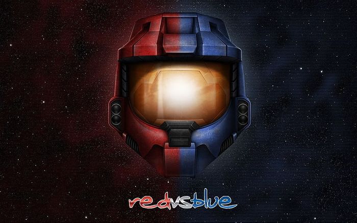 Red vs Blue poster