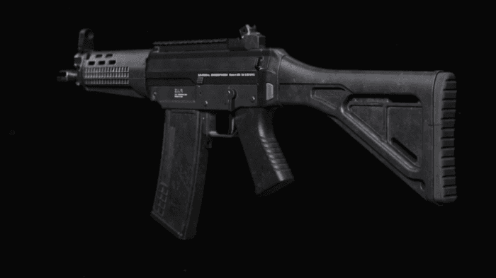 Image showing GRAU 5.56 assault rifle on black background