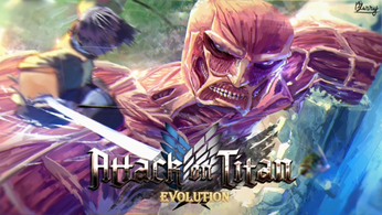 banner for attack on titan: evolution