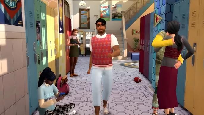 A screenshot The Sims 4.