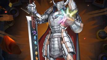 Image of a knight in Yu-Gi-Oh! Master Duel