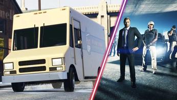 A Boxville van in GTA Online.