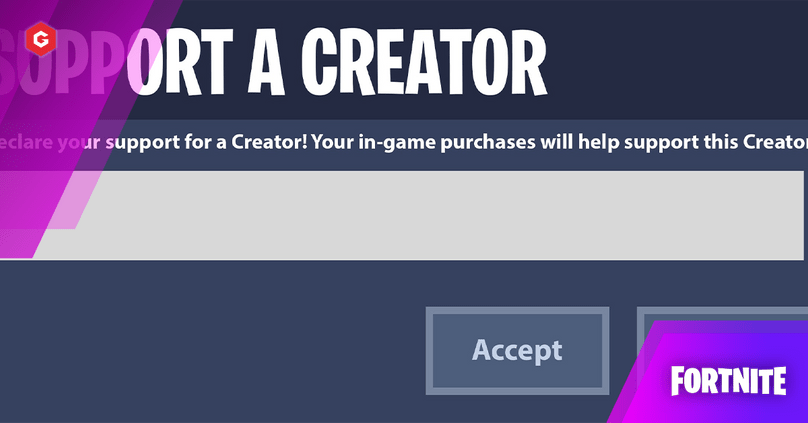 How To Get A Fortnite Support A Creator Code