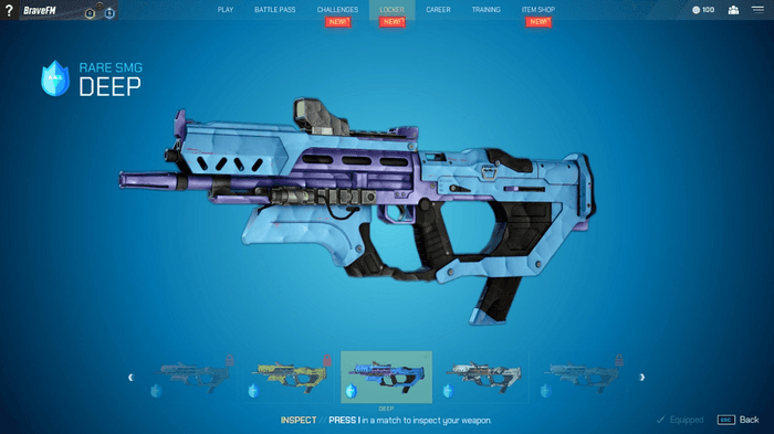 Image showing Splitgate SMG