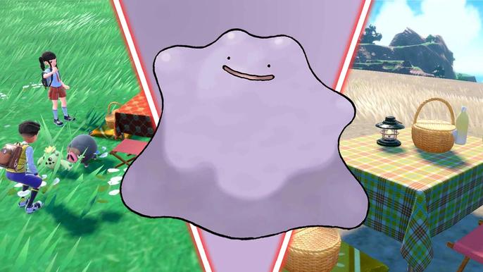 Ditto in Pokemon Scarlet and Violet.