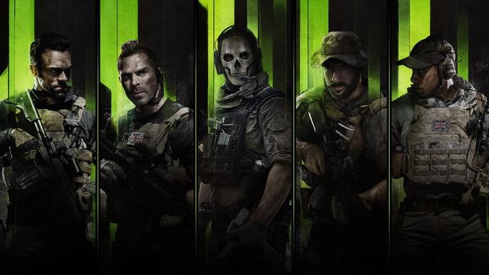 Members of Task Force 141 in a promotional shot from Call of Duty: Modern Warfare 2