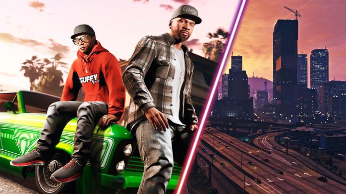 Some characters from GTA Online.