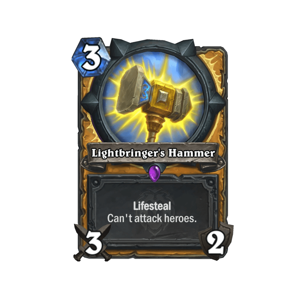 How is this weapon 2 mana? : r/hearthstone
