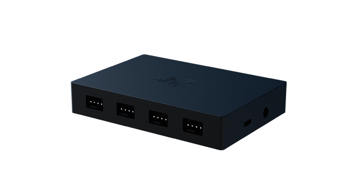 RazerCon Announced Products, product image of a black PWM fan controller