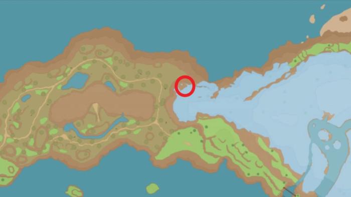 Second Green Stake location in Pokemon Scarlet and Violet.