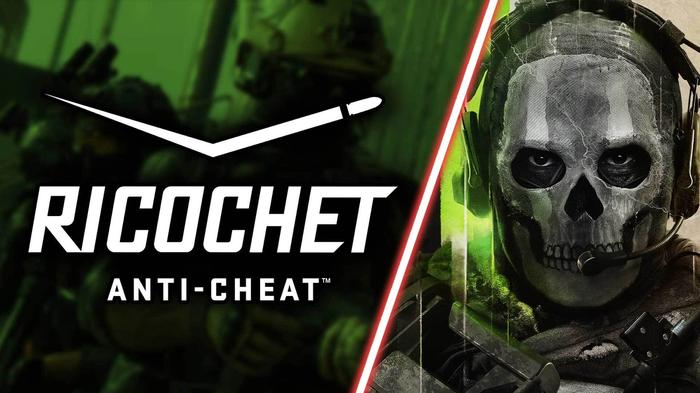 Image showing ricochet anti-cheat logo and ghost from Modern Warfare 2