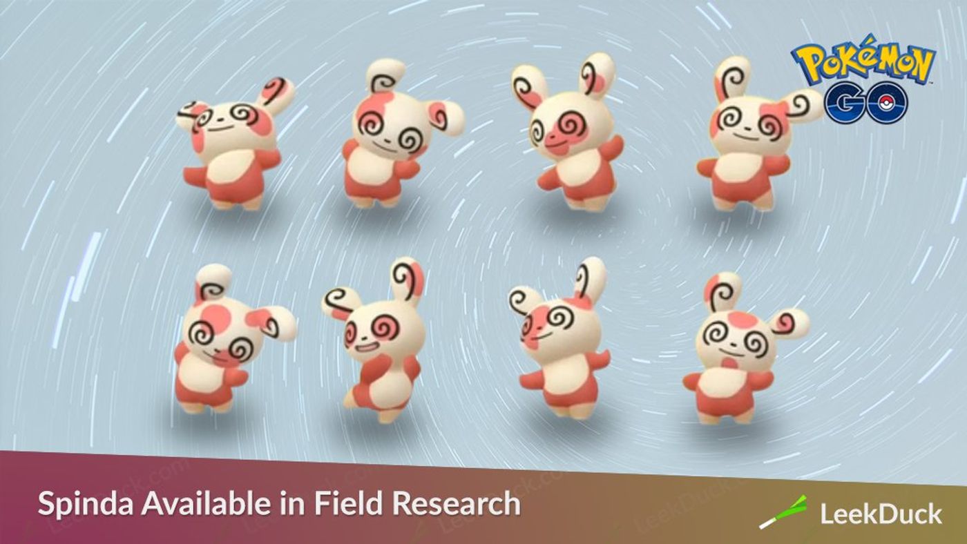 pokemon go spinda research task